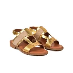 Pataugas RIA/MIX F2H DORE 11 Pataugas RIA/MIX F2H DORE -Chaussures Soldes SANDALE FEMME RIA MIX F2H DORE 4 c75d41e0 19e8 48ba b3f2 060df28e24cd