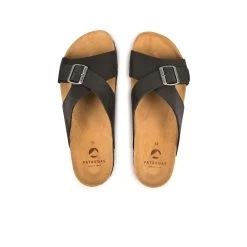 Pataugas LUDO/MIX H2I NOIR -Chaussures Soldes SANDALE HOMME LUDO MIX H2I NOIR 628533 850 6